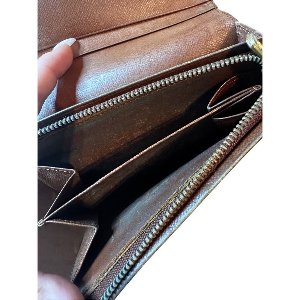 Louis Vuitton Monogram Tresor wallet & Card case ✨ Vintage & Authentic ✨ - Picture 9 of 13